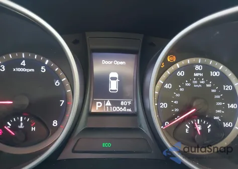 2014 Hyundai Santa Fe Sport 2.4L z USA, uszkodzony, nr VIN 5XYZU3LB8EG159831